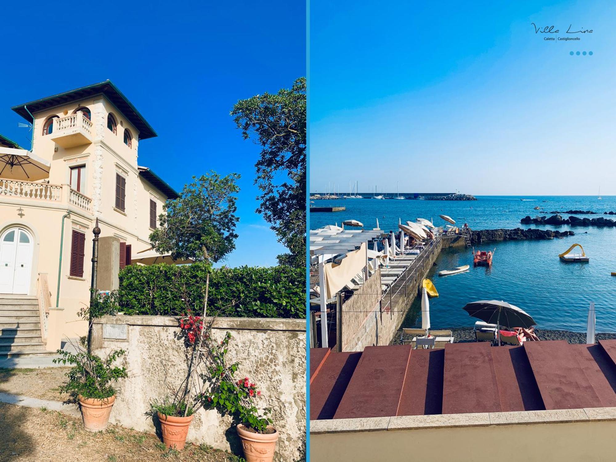 Villa Lina Castiglioncello Eksteriør billede